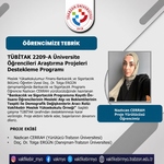 Öğrencimize Tebrik